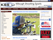 Tablet Screenshot of killoughshootingsports.com